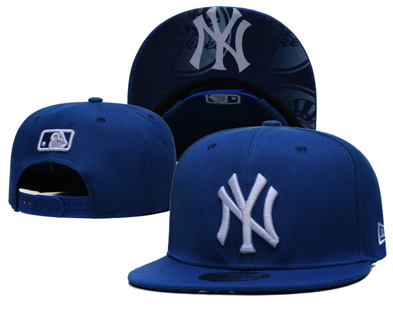 MLB New York Yankees blue 2025 hat YS